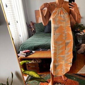 Mara Hoffman Peach Loom Dress